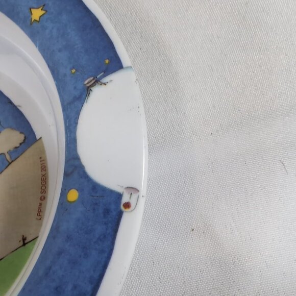 Le Petit Prince Dinnerware Bowl SOGEX 2011 Trudeau The Little Prince - Picture 4 of 10